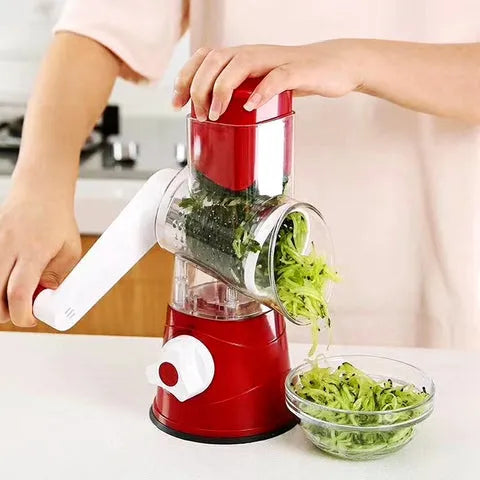 🚨LAST DAY OF SALE🚨 3 IN 1 ROTARY GRATER VEGETABLE SLICER