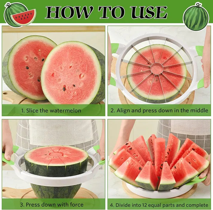 Large Multipurpose Watermelon Slicer Cutter